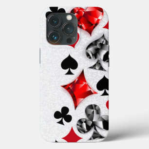Case-Mate iPhone Case Joueur de poker Parieur Enseigne de cartes Couleur