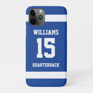 Case-Mate iPhone Case Joueur de sport Royal Blue et Blanc