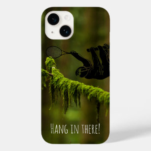 Coque Pour iPhone 14 Joueur de tennis Sloth dans la forêt tropicale ave