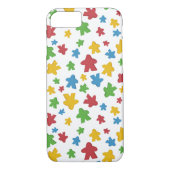 Coques Case-Mate iPhone Joueur joyeux Meeple Motif (Dos)