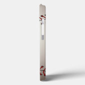 Coques Case-Mate iPhone Joueur numéro 19 - Cool Baseball Stitches Look (Verso / Gauche)