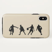 Coques Case-Mate iPhone joueurs de basket-ball (Dos (Horizontal))