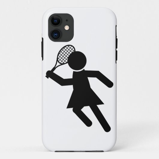 Coques Case-Mate iPhone Joueuse de tennis - Symbole de tennis (Dos)