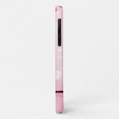 Coques Case-Mate iPhone Joueuse de volley-ball Coeurs étincelants Motif ro (Dos/Gauche)