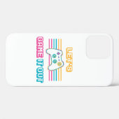 Coques Case-Mate iPhone Jouons-le rétro (Verso (horizontal))
