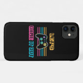 Coques Case-Mate iPhone Jouons-y - Rétro style (Dos (Horizontal))