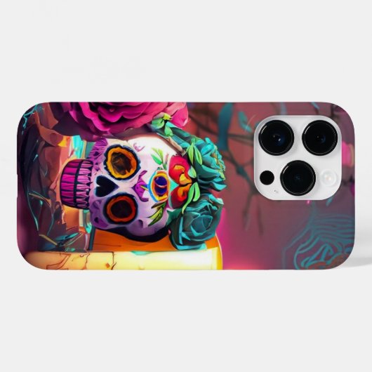 Coques Case-Mate iPhone Jour 3D des morts (Verso (horizontal))