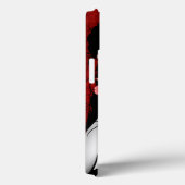 Coques Case-Mate iPhone Jour de la fille crâne de sucre mort - Rouge profo (Verso / Droite)
