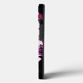 Coques Case-Mate iPhone Jour de la mort crâne sucre rose (Verso / Gauche)