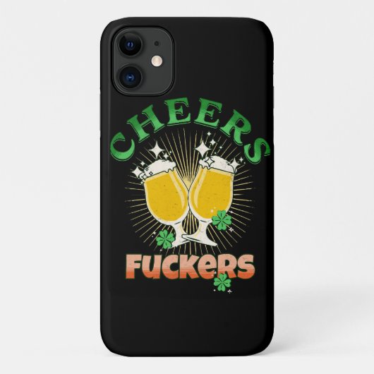 Coques Case-Mate iPhone Jour de la Saint Patrick Irish Drinkin (Dos)