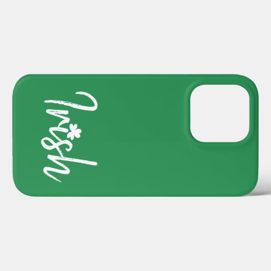 Coques Case-Mate iPhone Jour de la Saint Patrick Shamrock irlandais (Verso (horizontal))