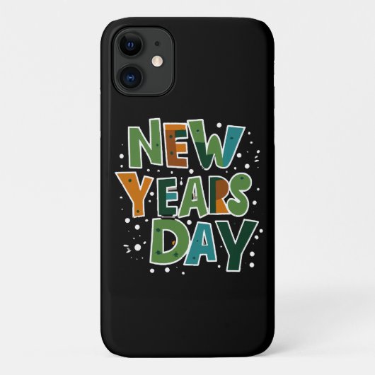 Coques Case-Mate iPhone Jour de l'an (Dos)