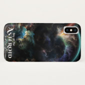 Coques Case-Mate iPhone Jour De L'Art Fractal SciFi Astéroïde (Dos (Horizontal))