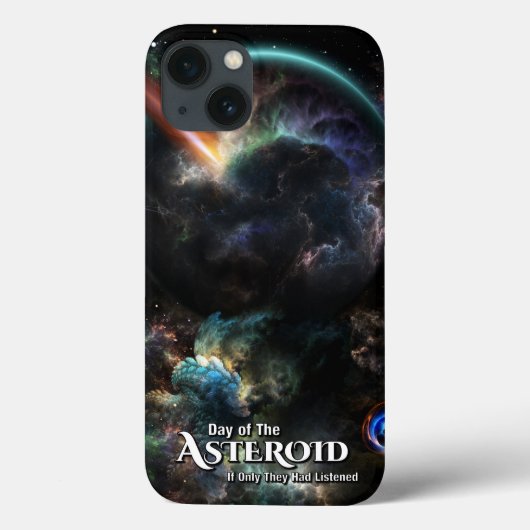 Coques Case-Mate iPhone Jour De L'Art Fractal SciFi Astéroïde (Verso)