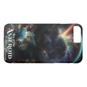 Coques Case-Mate iPhone Jour De L'Art Fractal SciFi Astéroïde (Dos (Horizontal))