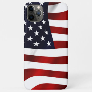 Coque iPhone 11 Pro Max Jour de l'indépendance patriotique du drapeau amér