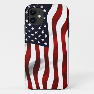 Coque iPhone 11 Jour de l'indépendance patriotique du drapeau amér