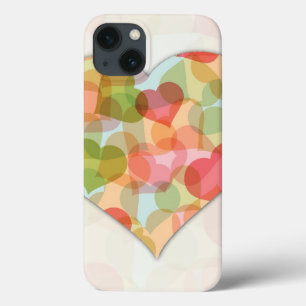 Etui iPhone Case-Mate Jour de Valentines heureux avec les coeurs colorés