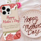 Coques Case-Mate iPhone Jour des Mères Modernes, Fleur Cute Élégante