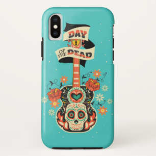 Case-Mate iPhone Case Jour des morts Guitare & crâne à sucre