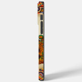 Coques Case-Mate iPhone Jour des morts/squelette/citrouille/Halloween (Verso / Gauche)