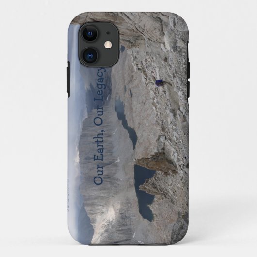 Coques Case-Mate iPhone jour des terres Solitaire Hiker Mt. Whitney (Dos)