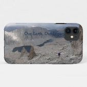 Coques Case-Mate iPhone jour des terres Solitaire Hiker Mt. Whitney (Dos (Horizontal))