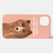 Coques Case-Mate iPhone Jour des Valentines Je t'aime beaucoup (Verso (horizontal))