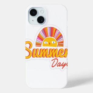 Coque Pour iPhone 15 Jour d'été