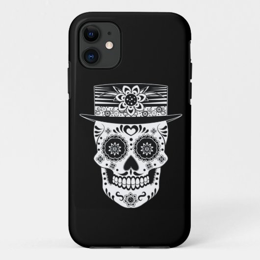Coques Case-Mate iPhone Jour du crâne de sucre mort (Dos)