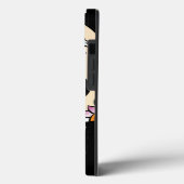 Coques Case-Mate iPhone Jour du crâne de sucre mort avec Rose (Verso / Gauche)