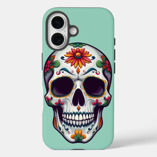 Coques Case-Mate iPhone Jour du crâne mort (Verso)