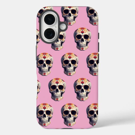 Coques Case-Mate iPhone Jour du crâne mort 2 (Verso)