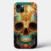 Coques Case-Mate iPhone Jour Du Crâne Sucre Des Morts (Verso)