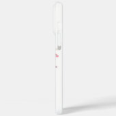 Coques Case-Mate iPhone Jour férié de Noël rose (Verso / Gauche)