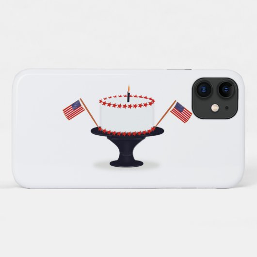 Coques Case-Mate iPhone Jour férié du 4 juillet (Dos (Horizontal))