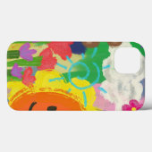 Coques Case-Mate iPhone Jour heureux Abstrait (Verso (horizontal))