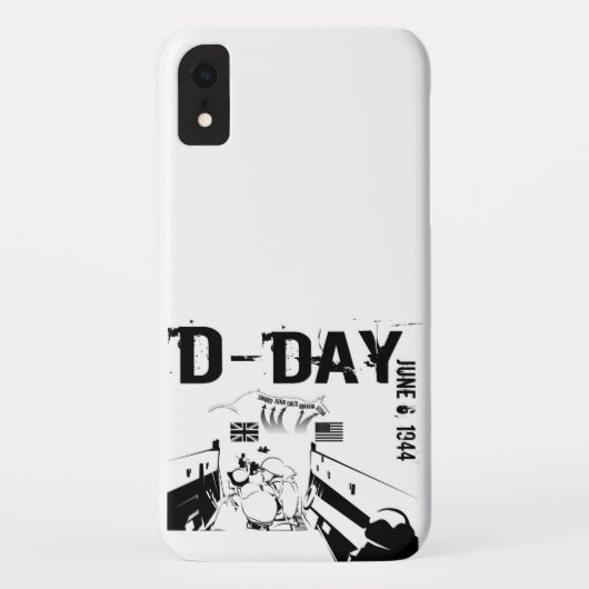 Coques Case-Mate iPhone JOUR J 6 juin 1944 (Dos)