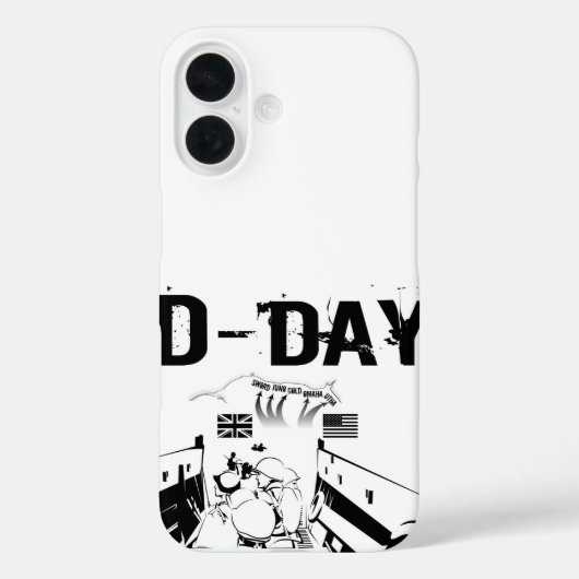 Coques Case-Mate iPhone JOUR J 6 juin 1944 (Verso)