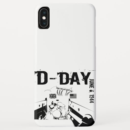 Coques Case-Mate iPhone JOUR J 6 juin 1944 (Dos)