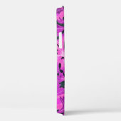 Coques Case-Mate iPhone JOUR, MARGUERITE, MARGHERITA MONOGRAM Violet Flora (Verso / Droite)