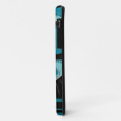 Coques Case-Mate iPhone Jour pluvieux dans le bleu (Dos/Gauche)