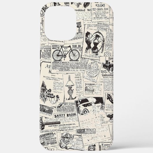 Coques Case-Mate iPhone Journal de l'époque (Verso)