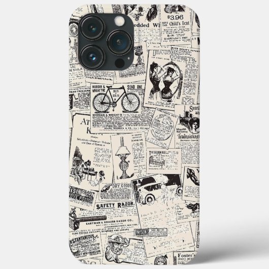 Coques Case-Mate iPhone Journal vintage (Verso)