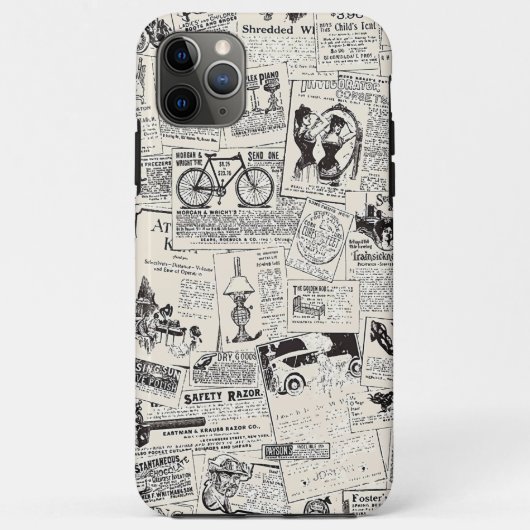 Coques Case-Mate iPhone Journal vintage (Dos)