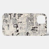 Coques Case-Mate iPhone Journal vintage (Verso (horizontal))