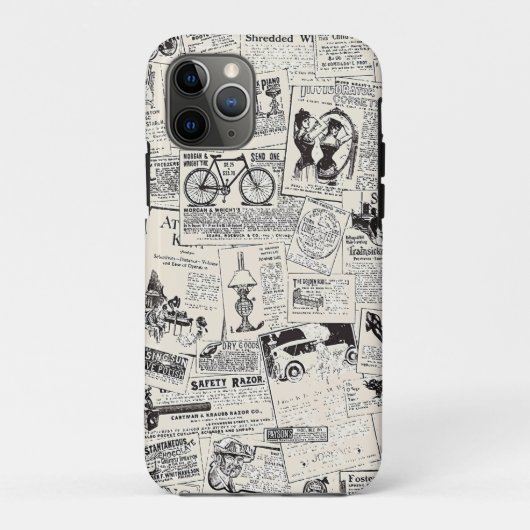 Coques Case-Mate iPhone Journal Vintage (Dos)
