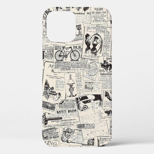 Coques Case-Mate iPhone Journal vintage (Verso)