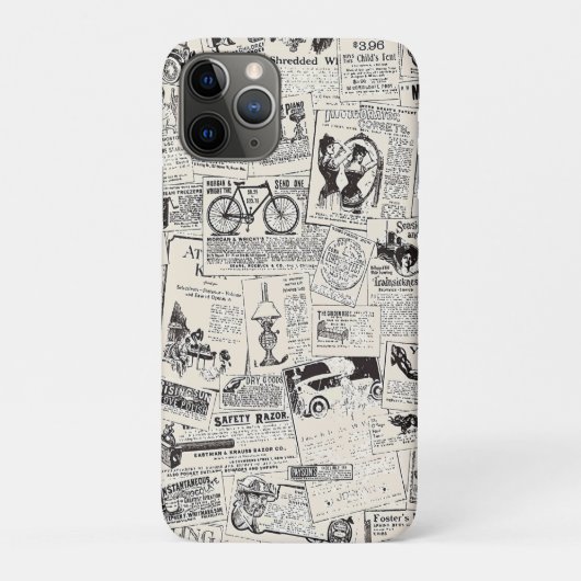 Coques Case-Mate iPhone Journal vintage (Dos)