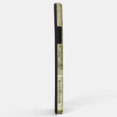 Coques Case-Mate iPhone Journal vintage et lunettes (Dos/Droite)